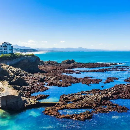 Apartment Oceane Plage Cote Des Basques Par Ascenseur Parking Biarritz