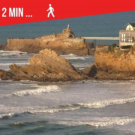 Oceane Plage Cote Des Basques Par Ascenseur Parking